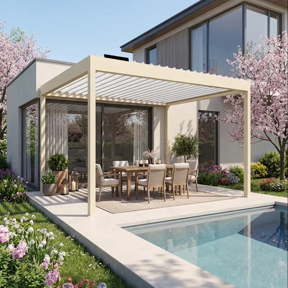 Pergola bioclimatique