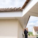 Habillage des dessous de toit en PVC